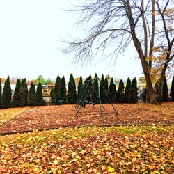 Gable Park -- Playground swings