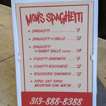 Mom's Spaghetti - Sandwiches Near Me - Detroit, Michigan Mom's Spaghetti - Sandwiches Near Me - Detroit, Michigan