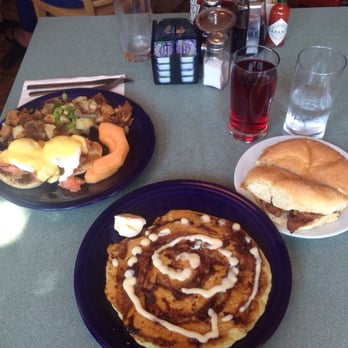 The Pantry - Cinnamon roll pancake & salmon w eggs Benedict - Breakfast & Brunch Near Me - New Haven, Connecticut The Pantry - Cinnamon roll pancake & salmon w eggs Benedict - Breakfast & Brunch Near Me - New Haven, Connecticut