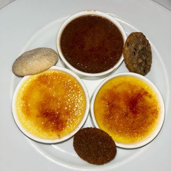 Gary Danko - Trio of Crème Brûlée - New American Near Me - San Francisco, California