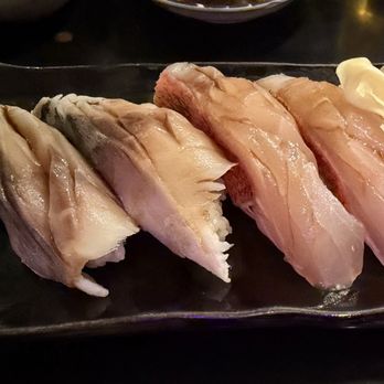 Kappo Sui - Japanese mackerel and red snapper nigiri - Japanese Near Me - Costa Mesa, California