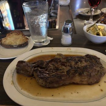 Golden Steer Steakhouse - New York strip. Tender, juicy and delicious. - Steakhouses Near Me - Forest Park, Illinois Golden Steer Steakhouse - New York strip. Tender, juicy and delicious. - Steakhouses Near Me - Forest Park, Illinois