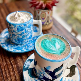 CFS Coffee - CFS coffee, Lavender Rainbow Latte...great presentation however lacking in taste/flavor - Coffee & Tea Near Me - Winter Park, Florida CFS Coffee - CFS coffee, Lavender Rainbow Latte...great presentation however lacking in taste/flavor - Coffee & Tea Near Me - Winter Park, Florida