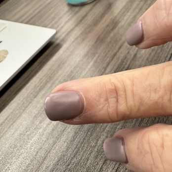 Serenity Nail Spa - My nail is misshaped and the gel is bumpy - Nail Salons Near Me - Brentwood, Tennessee Serenity Nail Spa - My nail is misshaped and the gel is bumpy - Nail Salons Near Me - Brentwood, Tennessee