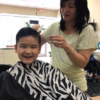 Starr Salon - This is why I bring him here - Hair Salons Near Me - Fort Worth, Texas