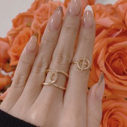 Pink Polly Nail Bar - GELX with french tip