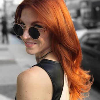 Bang! Salon - Coppery mane by Stylist Lisa! - Hair Salons Near Me - Chicago, Illinois Bang! Salon - Coppery mane by Stylist Lisa! - Hair Salons Near Me - Chicago, Illinois