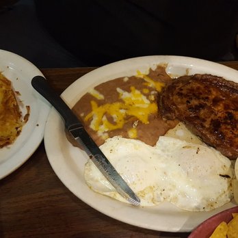 Hidalgo's West - Breakfast steak and eggs - Mexican Near Me - San Angelo, Texas