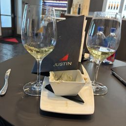 The Justin Wine Tasting Room menu!