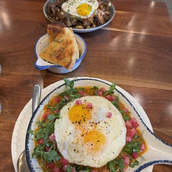 Unconventional Diner - Sweet Potato Shakshuka, garlic naan, French Dip Poutine - Breakfast & Brunch Near Me - Washington, DC, District of Columbia Unconventional Diner - Sweet Potato Shakshuka, garlic naan, French Dip Poutine - Breakfast & Brunch Near Me - Washington, DC, District of Columbia
