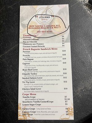Menu photo 7 Little French Bakery Redondo Beach, CA Menu photo 7 Little French Bakery Redondo Beach, CA