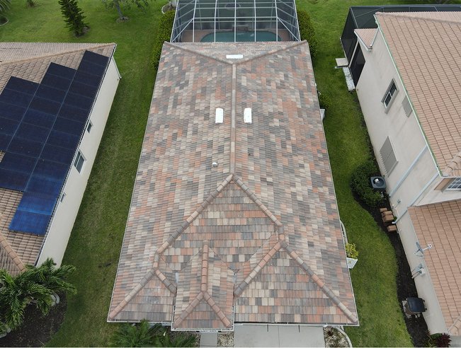 Slide of Specialized Roofing System