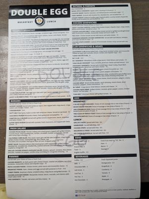 Menu photo 2 Double egg Campton Hills, IL Menu photo 2 Double egg Campton Hills, IL