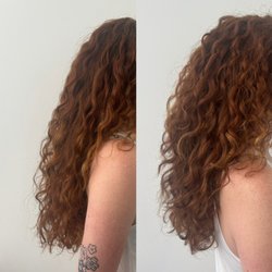 Hairspell - Curly haircut long hair at HAIRSPELL Curly haircut
