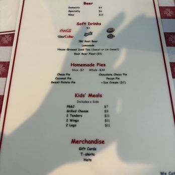 Gus's World Famous Fried Chicken - Menu continued - Southern Near Me - Burbank, California