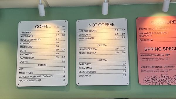 Menu photo 1 Blank Street Coffee London, XGL