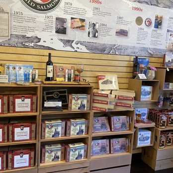 Made In Washington - a display of books in a store - Specialty Food Near Me - Seattle, Washington