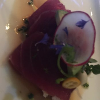 Barndiva - Tuna crudo - New American Near Me - Healdsburg, California Barndiva - Tuna crudo - New American Near Me - Healdsburg, California