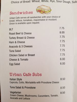 Menu photo 4 Urban Cafe III Glendale, CA Menu photo 4 Urban Cafe III Glendale, CA
