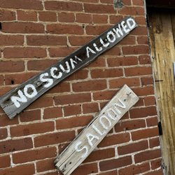 No Scum Allowed Saloon - Entrance