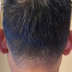 A T Barber Shop - Taper cut #2 blade.
