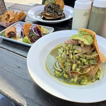 Ferchaladas - Green and Black ceviche - Mexican Near Me - San Diego, California