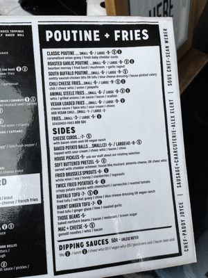 Menu photo 7 The Vanguard Milwaukee, WI
