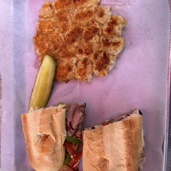 Lawson’s On The Creek - Roast beef and provolone and panini tot - Sandwiches Near Me - New Bern, North Carolina Lawson’s On The Creek - Roast beef and provolone and panini tot - Sandwiches Near Me - New Bern, North Carolina