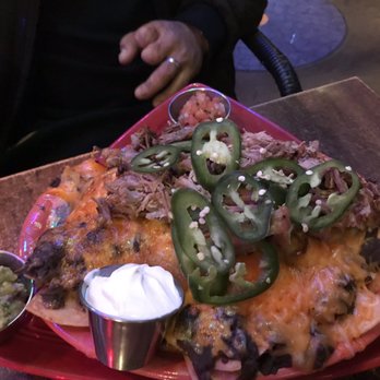 Maggie's Blue Rose - Nachos with carnitas added - Mexican Near Me - Avalon, California Maggie's Blue Rose - Nachos with carnitas added - Mexican Near Me - Avalon, California