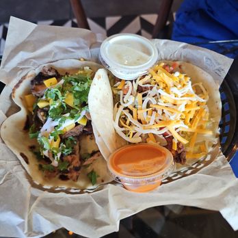 Torchy's Tacos - Jerk and trailor tacos....they were ok - Tacos Near Me - Arlington, Texas