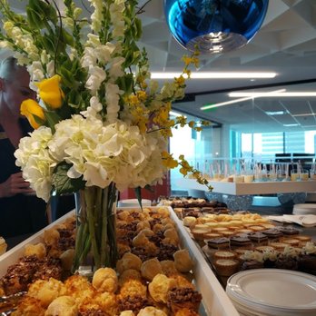 Carlyle's Catering - dessert set up for a 300 person tenant event - Caterers Near Me - Atlanta, Georgia