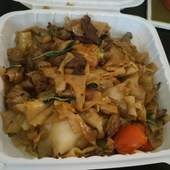 Thai Orchid - Pad kee mao beef with no bean sprouts - Thai Near Me - Campbell, California Thai Orchid - Pad kee mao beef with no bean sprouts - Thai Near Me - Campbell, California