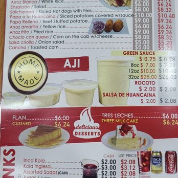 Millenium Chicken - 4-7-25. Menu - Peruvian Near Me - Valley Stream, New York