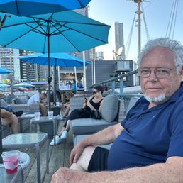 Dad really enjoyed the prickly pear margarita! Dad really enjoyed the prickly pear margarita!