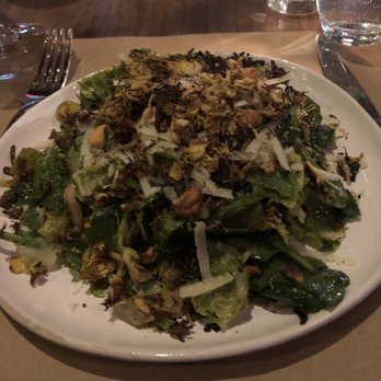 L'Amico - Brussel Sprout salad with hazelnuts. - Italian Near Me - New York, New York
