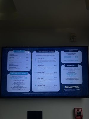 Menu photo 1 TwoFish Poke Oklahoma City, OK