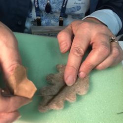 Exchange Place - Needle felting
