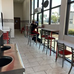 Inside seating
