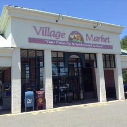 Village Market - Well-built and visually pleasing entrance.