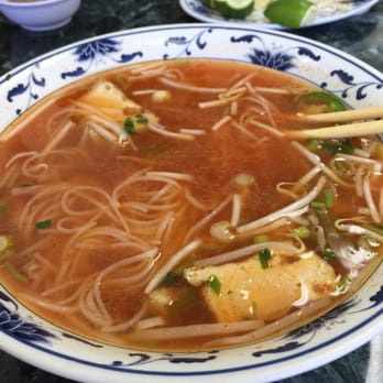 Pho Mai - This pho with tofu is so bomb here! Make it extra spicy for that extra hummmph and you're all set. Perfect for a date - Vietnamese Near Me - Whittier, California Pho Mai - This pho with tofu is so bomb here! Make it extra spicy for that extra hummmph and you're all set. Perfect for a date - Vietnamese Near Me - Whittier, California
