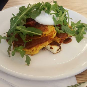 NORTHSIDE Espresso + Kitchen - CORN FRITTERS - Cafes Near Me - Kingston, Ontario