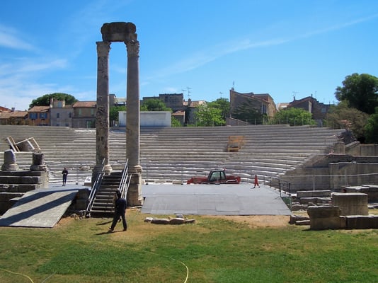 Roman Theatre of Arles by null