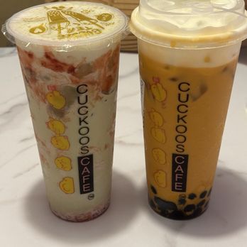 Cuckoo’s Cafe - Strawberry Matcha Latte & Thai Milk Tea (w/Milk Foam, Boba) - Bubble Tea Near Me - Snellville, Georgia Cuckoo’s Cafe - Strawberry Matcha Latte & Thai Milk Tea (w/Milk Foam, Boba) - Bubble Tea Near Me - Snellville, Georgia