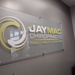 JayMac Chiropractic - JayMac Chiropractic Front Logo Sign