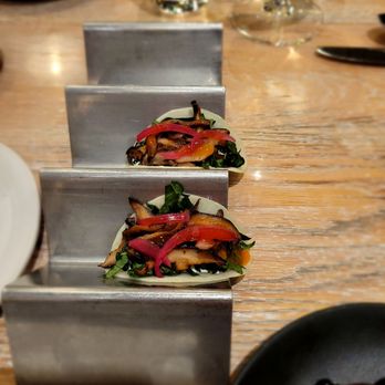 Vicia - Veggie tacos in Jicama shells - New American Near Me - St. Louis, Missouri Vicia - Veggie tacos in Jicama shells - New American Near Me - St. Louis, Missouri