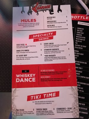 Menu photo 3 The Garage Del City, OK
