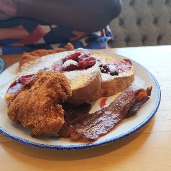 Summer Place - Stuffed French Toast with Chicken - New American Near Me - Lakewood, Ohio Summer Place - Stuffed French Toast with Chicken - New American Near Me - Lakewood, Ohio