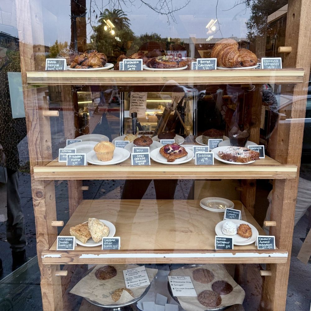 Nabolom Bakery & Pizzeria - pastry display - Bakeries Near Me - Berkeley, California Nabolom Bakery & Pizzeria - pastry display - Bakeries Near Me - Berkeley, California
