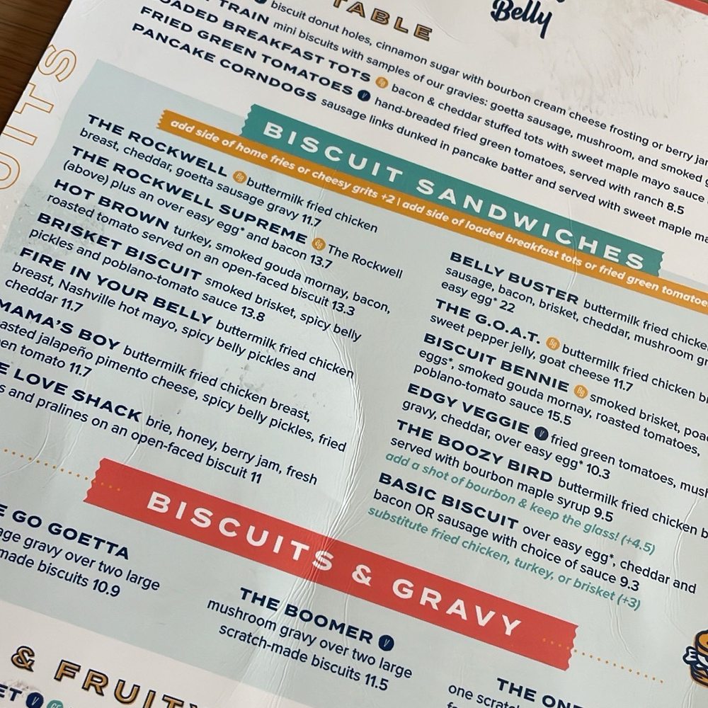 Biscuit Belly - Hoover - Menu - Breakfast & Brunch Near Me - Hoover, Alabama Biscuit Belly - Hoover - Menu - Breakfast & Brunch Near Me - Hoover, Alabama