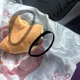 Burger can tell from photo it's not toasted Burger can tell from photo it's not toasted